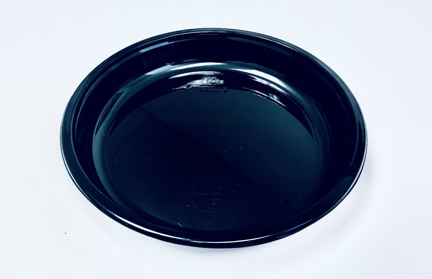 2028BL - High Heat Disposable 7.75" Black Plate