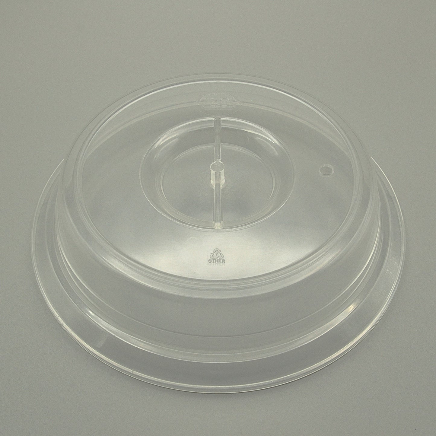 775CLG - High Heat Reusable 7.75" Clear KU Grip Plate Cover