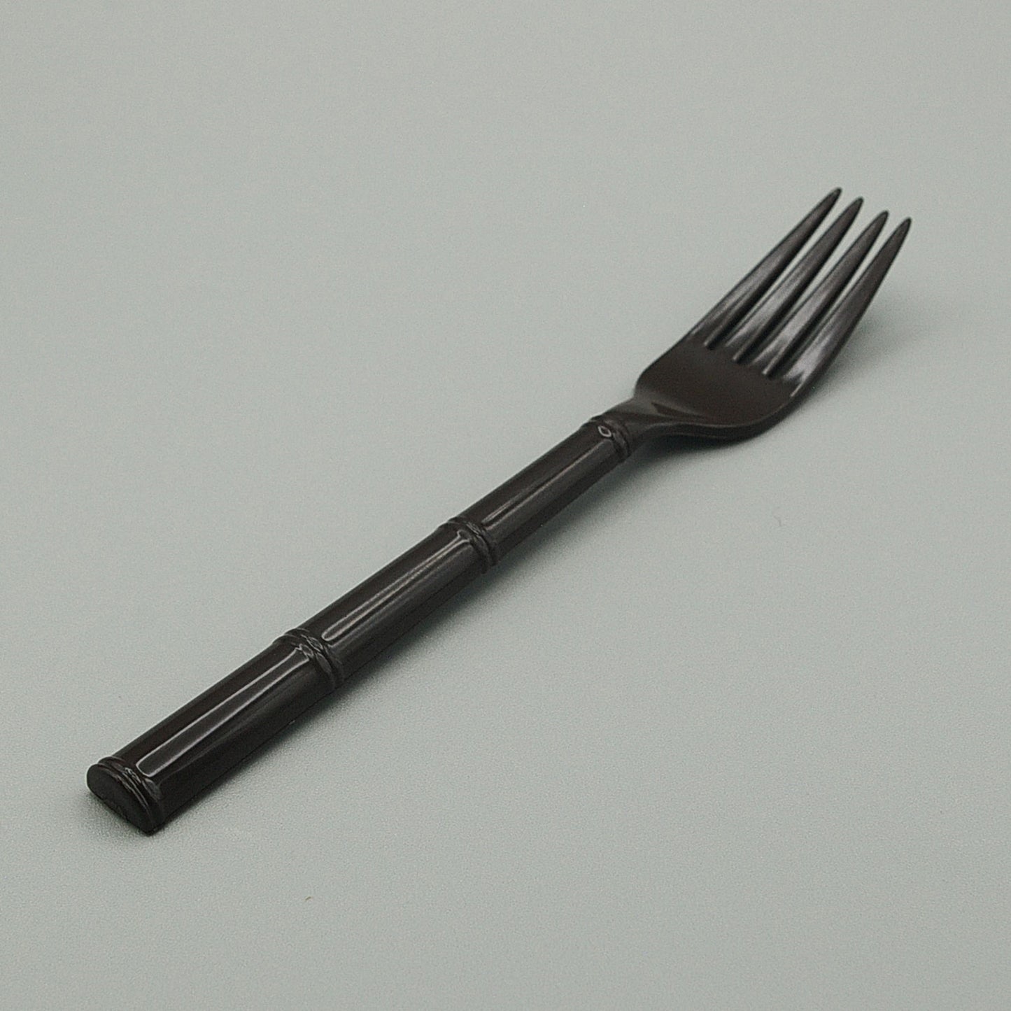 NY-191 - High Temp Reusable Nylon Plastic Brown Fork