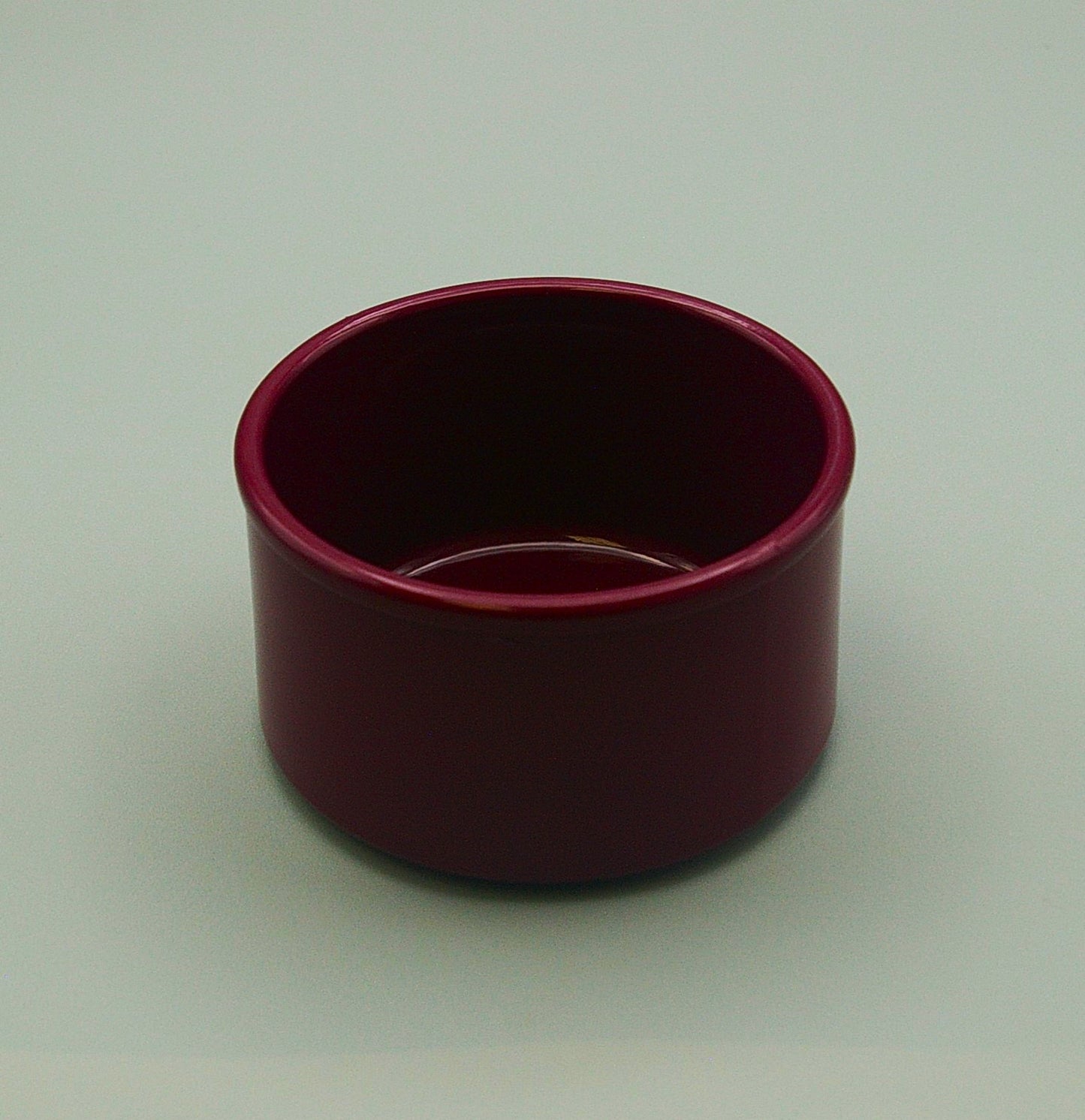 RSB-010-BU - High Temp Reusable Plastic 10oz Burgundy Retherma Soup Bowl