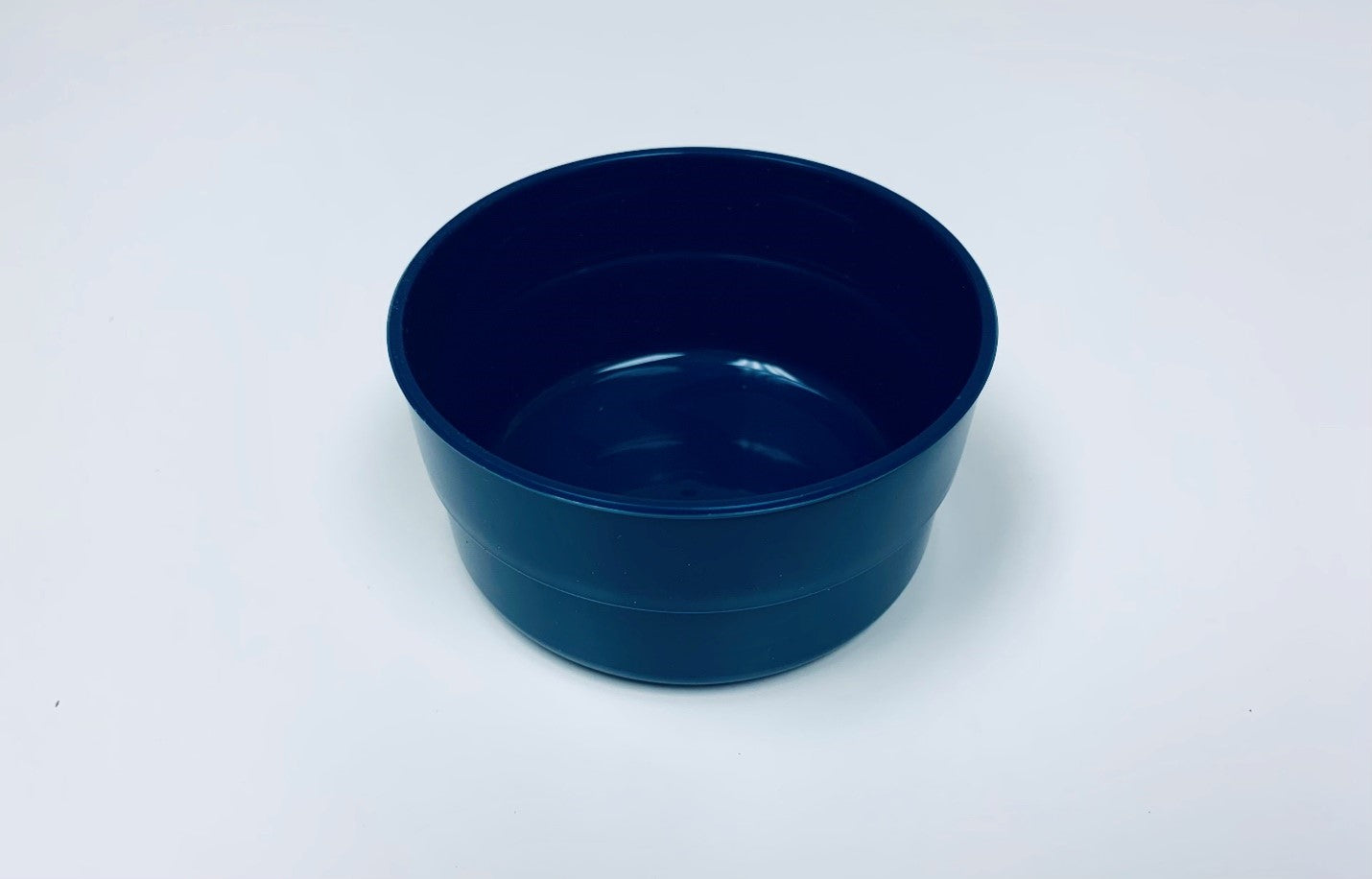 SBHH-800-DB - High Temp Reusable Plastic 8oz Dark Blue Ultra Lite Retherma Soup/Salad Bowl