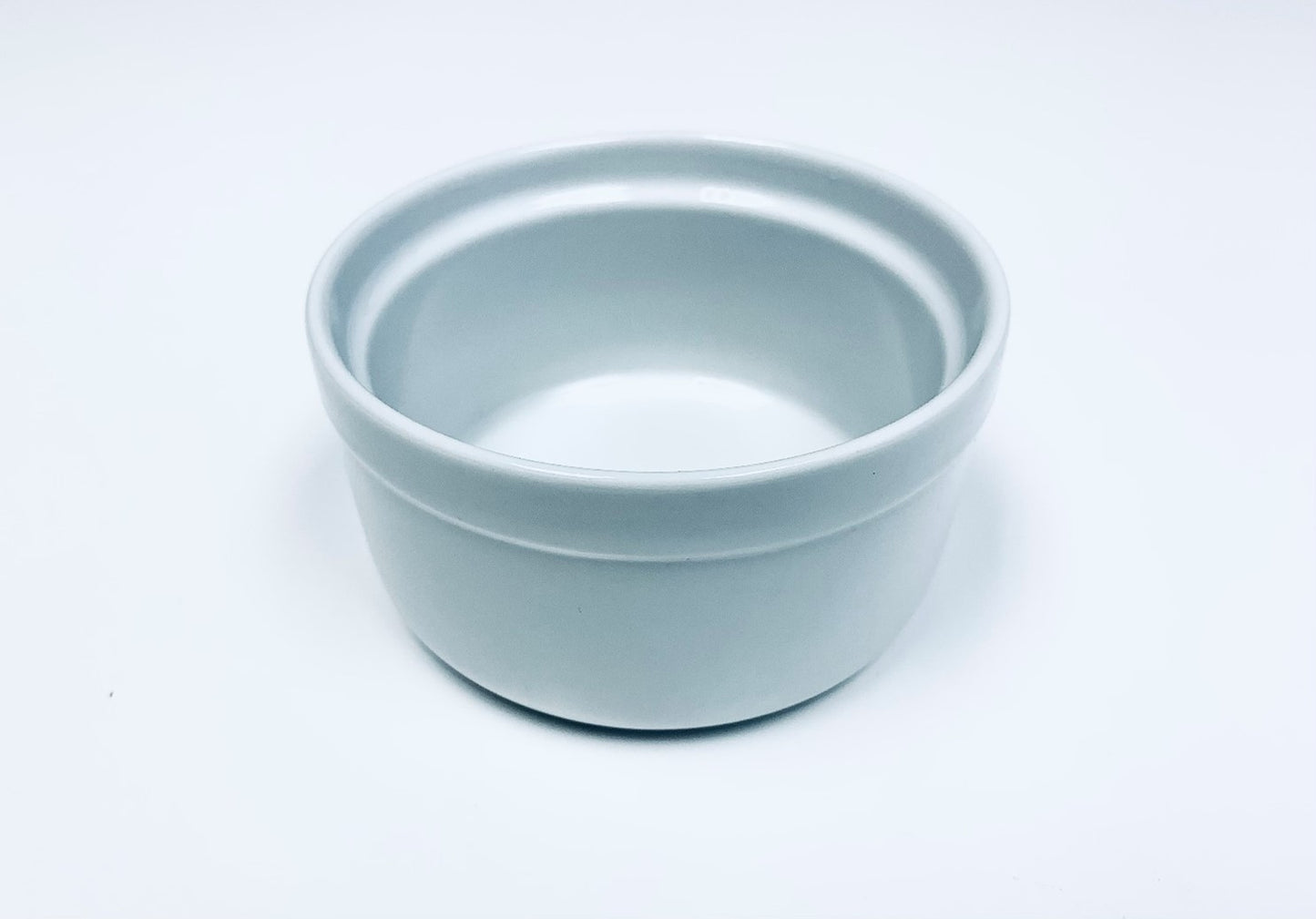 RSBCW-08 - Porcelain 8oz Flat Bottom White Retherma Soup Bowl