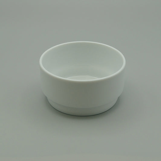V351 - Porcelain 8oz Tall White Soup Bowl